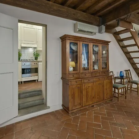 Caravaggio Frescoed Big Loft In Oltrarno *